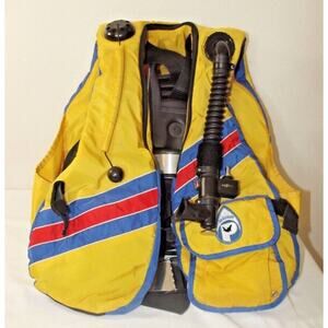 Vtg Parkway Scuba Diving Buoyancy Compensator Vest Sherwood Scuba Belts
